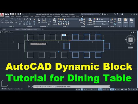 AutoCAD 2D Furniture Drawings for Interior Design - 3