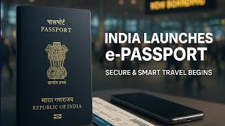 India Launches Biometric e-Passport | A New Era of Safe & Smart International Travel