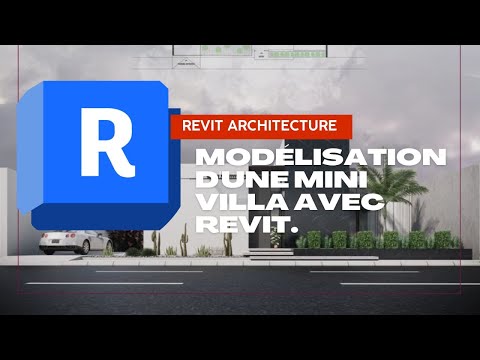 MODELISATION 3D D'UNE MINI VILLA SUR REVIT