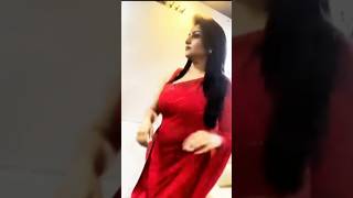 Rachitaram red saree cute look 🥰😍