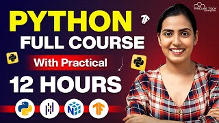 Learn 90% of PYTHON in Just 12 Hours (2025 Full Course)