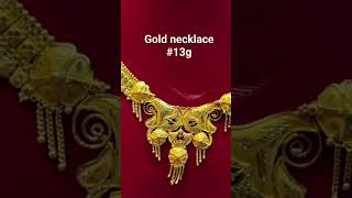 latest gold necklace set for women #goldjewellery #gold #goldnecklacedesignswithprice