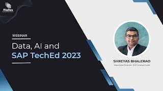 Data, AI and SAP TechEd 2023