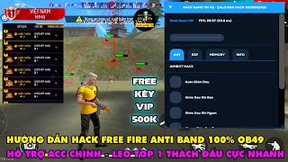 Hướng Dẫn Hack Free Fire OB49 | Mod Menu FF Tiếng Việt | Anti Band | Auto Headshot 100% | Sever Việt