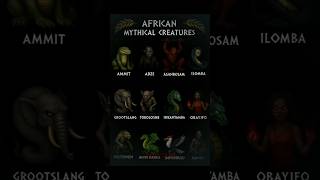 TYPES OF MYTHICAL CREATURES|AMMIT #mythicalcreatures #ancientegypt #shorts
