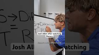 Josh Allen after watching Sinners‼️🫠 #sinners #nfl #michaelbjordan #joshallen
