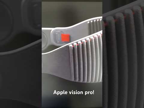 Apple vision pro! #applevr