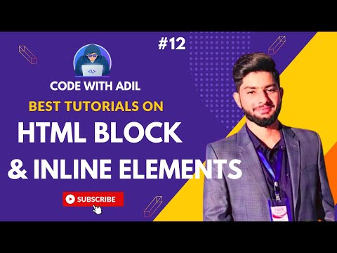 HTML Block and Inline Elements | Web Development Full Course | HTML Tutorial #12