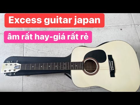 Đàn guitar Excess japan âm rất hay. Giá: 1tr400k. guitar nhật 0936057750