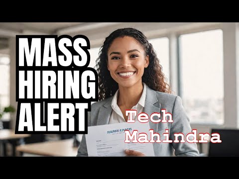 Get Ready for MASS HIRING at Tech Mahindra Off Campus! |Step by Step Guide | OffCampus #job