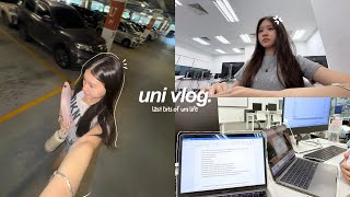 PRODUCTIVE uni vlog 📓 lots of assignments, realistic days, student life, final semester student