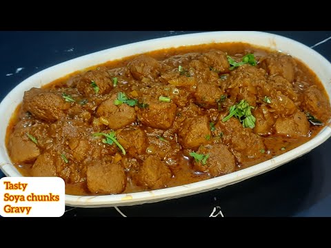 Soya chunks gravy | Soya chunks recipe in kannada | ಒಮ್ಮೆ ಈ ರೀತಿ ಸೋಯಾ ಚಂಕ್ಸ್ ಮಸಾಲವನ್ನು ಮಾಡಿ.