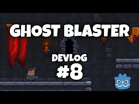 Ghost Blaster Devlog 8 - Progress and Maybe New Graphics Godot
