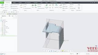 merge offset creo 8
