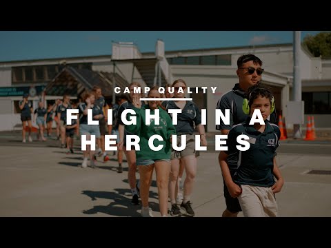 Camp Quality Hercules flights | Royal New Zealand Air Force