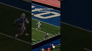 Better Throw Or Catch For The Touchdown ? #easports #collegefootball26 #roadtoglory #shorts #ps5