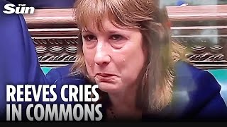 Rachel Reeves in TEARS in PMQs as Keir Starmer refuses to publicly back Chancellor