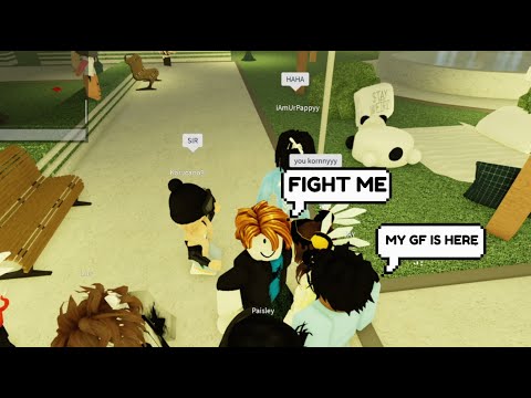 FIGHTING ROBLOX ODERS.. (HE CRIED)