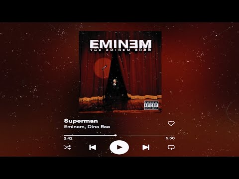 Eminem - Superman (Lyric Video)
