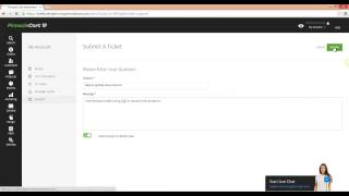 How to submit a Support Ticket for PinnacleCart