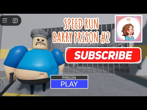 Speed Run 🫣 || Barry Prison *2 || Roblox