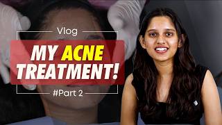 Watch Bhumi’s Skin Improve: Acne Treatment Session 2 | #VLOG | Clear Skin Clinic, Pune