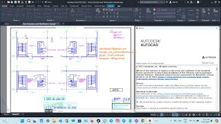 Autodesk AutoCAD Portable 2022 work with windows 11 Bit 64