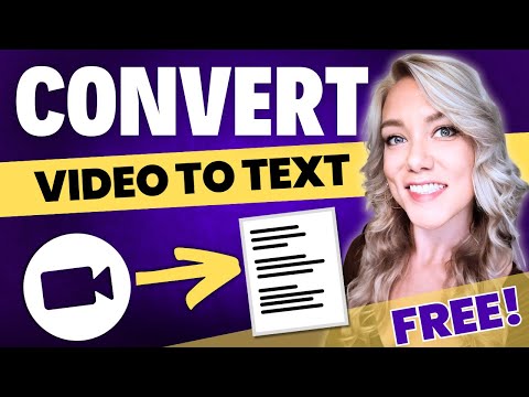Convert Video to Text for FREE with AI (Super Fast & No Sign-Ups!)