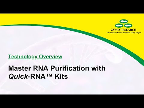 Master RNA Purification with Quick-RNA™ Kits