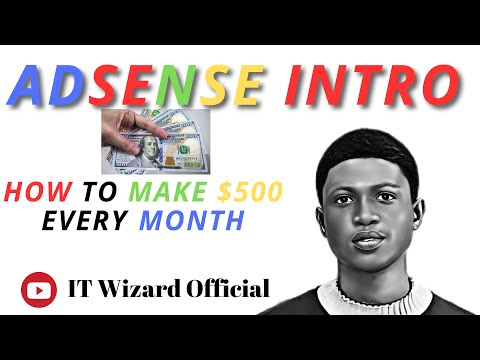 Intro To Google AdSense with Blogging
