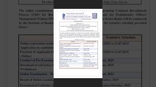 IBPS 5208 Vacancies Announced Application Start Date 01/07/2025