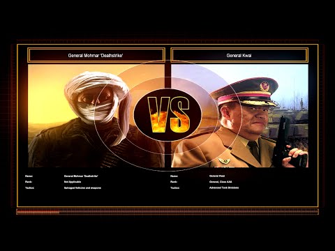 CnC Generals ZH Shockwave - Salvage General Vs Tank General Challenge