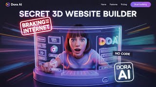 The SECRET 3D Website Builder That's Breaking the Internet (Dora AI)