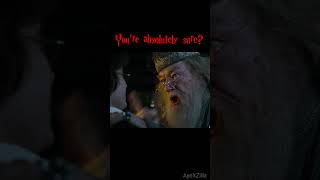 Dumbledore asked CALMLY? 😂