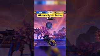 Whose clips are better? RLCS or me 😮 #rocketleague #rl #rlclips #rlclip