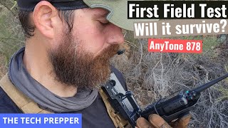 First field test with the AnyTone 878 - Is this a field radio?