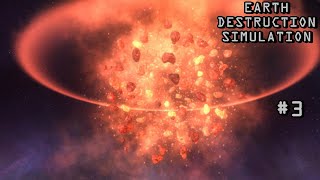 EARTH Destruction by Weapon of UFO #EARTH #simulation
