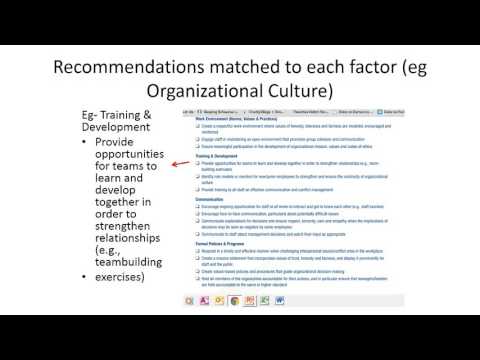 Part 3- Factors that affect OTs' psychological health and safety