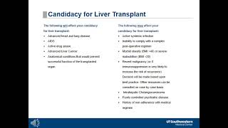 Liver Pre Transplant Education Slides