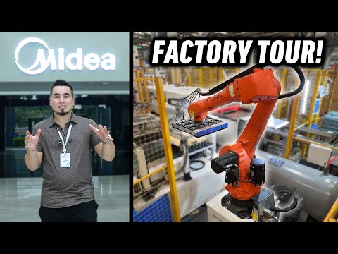 How Dishwashers are Made - Midea Factory Tour in China!