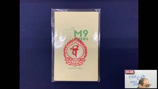 ＜手帳Ｍ365＞手帳100冊書き比べ総選挙６位入賞しました