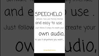 SPEECHELO |Text-To-Speech| VPP #shorts #short
