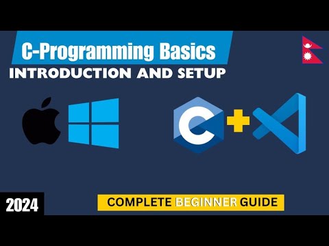 C Programming Basics in Nepali: Introduction & Setup | Tech With Aryan