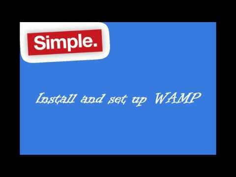 Install and set up Wamp