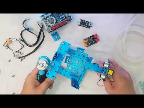 DIY Water Dispenser with MAKEBLOCK ( contoh projek robot buat water dispenser )