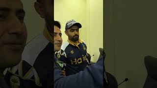 Babar Azam after PC #cricket #pakistan #pakistancricket #babarazam #viral #psl2024 #shorts