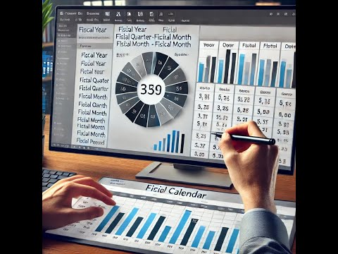 Creating calendar table in Power BI for a fiscal year that runs from August to July