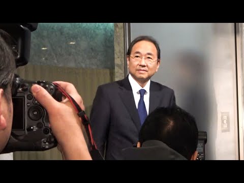 フジ社長、表情険しく　性暴力「業務の延長上」認定に　改めて謝罪も・記者会見