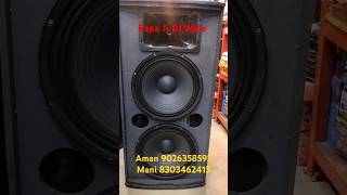 Speaker #papajidjwale  #atiproamplifier #15" #beta4 #dj #ahujaspeaker #fulldjsetup #stranger #atipro