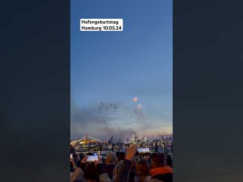 Hafengeburtstag Feuerwerk - Hamburg 10.05.24